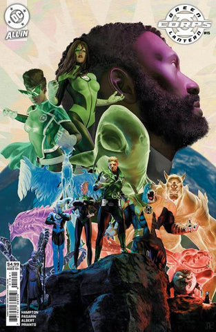 GREEN LANTERN CORPS #15 CVR D ARIEL COLON THINGS TO COME CARD STOCK VAR