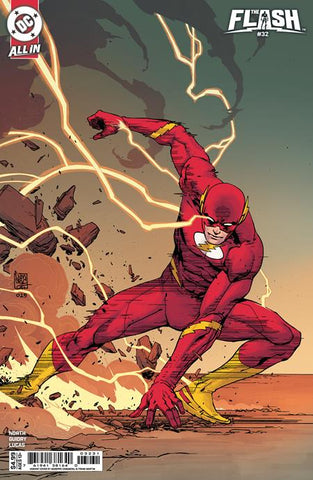 FLASH #32 CVR C GIUSEPPE CAMUNCOLI CARD STOCK VAR