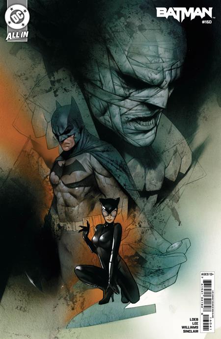 BATMAN #160 CVR G INC 1:25 BEN OLIVER CARD STOCK VAR