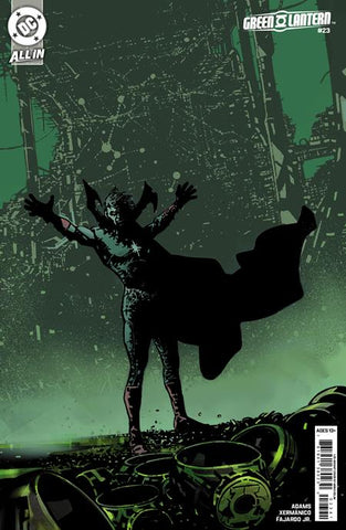 GREEN LANTERN #23 CVR E INC 1:25 MIRKO COLAK CARD STOCK VAR