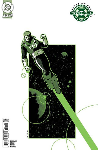 TALES OF THE GREEN LANTERN CORPS GUY GARDNER #1 (ONE SHOT) CVR B DAVID AJA CARD STOCK VAR