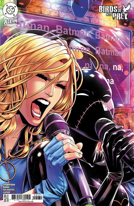 BIRDS OF PREY #22 CVR C SERG ACUNA CARD STOCK VAR