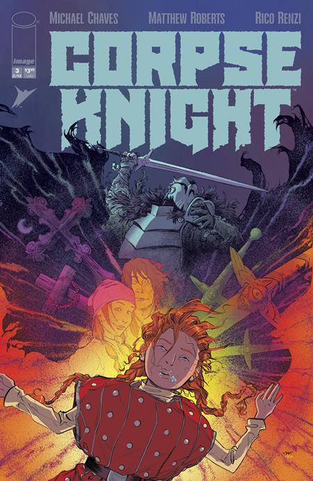 CORPSE KNIGHT #3 (OF 6) CVR A MATTHEW ROBERTS & RICO RENZI
