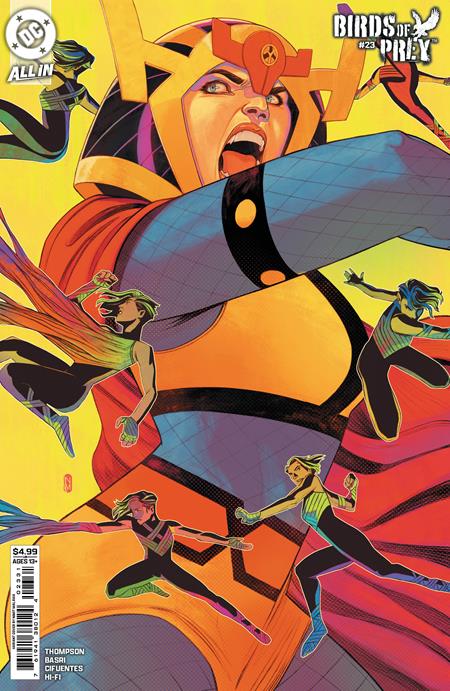 BIRDS OF PREY #23 CVR B NIMIT MALAVIA CARD STOCK VAR