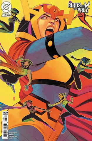 BIRDS OF PREY #23 CVR B NIMIT MALAVIA CARD STOCK VAR