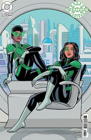 GREEN LANTERN CORPS #6 CVR D INC 1:25 NATACHA BUSTOS CARD STOCK VAR
