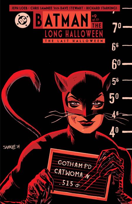 BATMAN THE LONG HALLOWEEN THE LAST HALLOWEEN #9 (OF 10) CVR B CHRIS SAMNEE CARD STOCK VAR