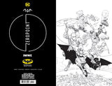 Batman Fortnite Zero Point Batman Day Special Edition #1 1/4 Kenneth Rocafort Black & White Card Stock Variant (DC, 2021)