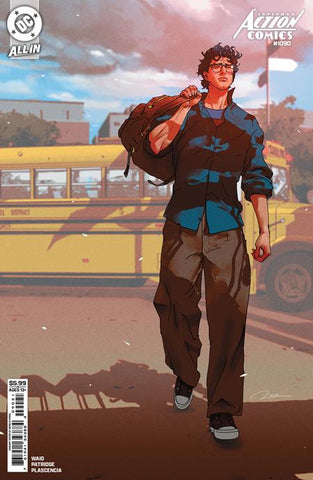 ACTION COMICS #1090 CVR B GERALD PAREL CARD STOCK VAR