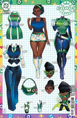 GREEN LANTERN CORPS #8 CVR B RIAN GONZALES CARD STOCK VAR (STARBREAKER SUPREMACY)