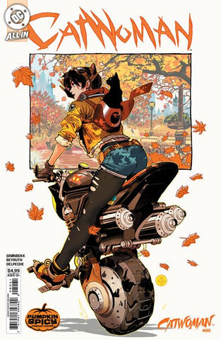 CATWOMAN #80 CVR E DAN MORA PUMPKIN SPICY CARD STOCK VAR