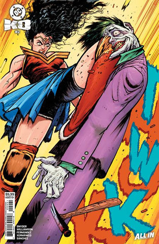 DC K.O. #2 (OF 5) CVR B DANIEL WARREN JOHNSON CARD STOCK VAR