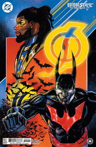 BATMAN STATIC BEYOND #1 (OF 6) CVR E DENYS COWAN CARD STOCK VAR