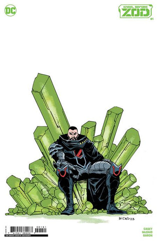 Kneel Before Zod #1 1/50 Dan McDaid Card Stock Variant (DC, 2023)