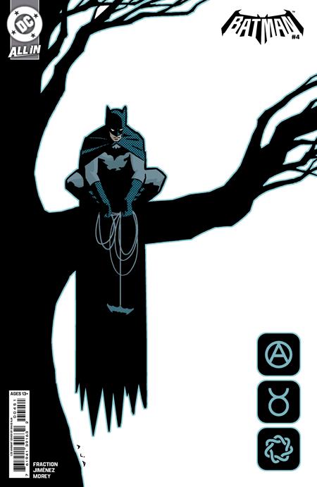 BATMAN #4 CVR G INC 1:25 DAVID AJA CARD STOCK VAR