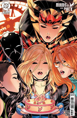 BIRDS OF PREY #28 CVR C SERG ACUNA CARD STOCK VAR