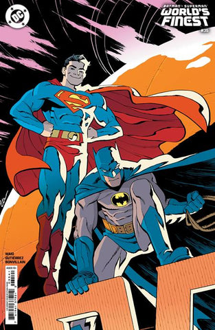 BATMAN SUPERMAN WORLDS FINEST #35 CVR E INC 1:25 ETHAN YOUNG CARD STOCK VAR