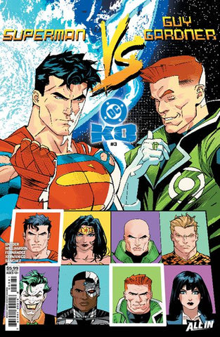 DC K.O. #3 (OF 5) CVR G DAN MORA BRACKET CARD STOCK VAR