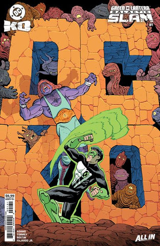 DC K.O. GREEN LANTERN GALACTIC SLAM #1 (ONE SHOT) CVR C ETHAN YOUNG CARD STOCK VAR