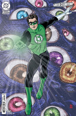 GREEN LANTERN #20 CVR D INC 1:25 MICHAEL ALLRED CARD STOCK VAR