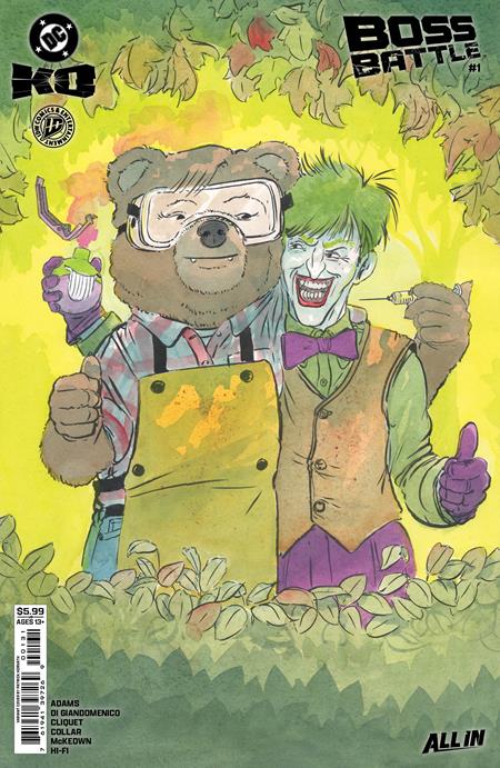 DC K.O. BOSS BATTLE #1 (ONE SHOT) CVR C PATRICK HORVATH CARD STOCK VAR