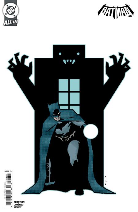 BATMAN #6 CVR H INC 1:25 DAVID AJA CARD STOCK VAR