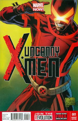 Uncanny X-Men #1 1/100 Joe Quesada Variant (Marvel, 2013)