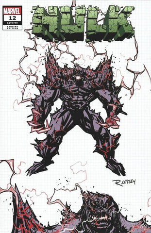 Hulk #12 Ryan Ottley ComicsPRO Design Variant (Marvel, 2023)