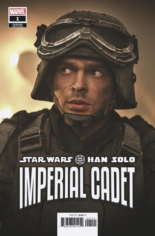 Star Wars Han Solo Imperial Cadet #1 1/10 Alden Ehrenreich Movie Photo Variant (Marvel, 2018)