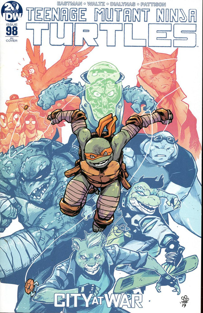 Teenage Mutant Ninja Turtles #98 1/10 Michael Dialynas Variant (IDW, 2019)