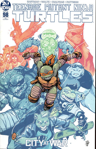 Teenage Mutant Ninja Turtles #98 1/10 Michael Dialynas Variant (IDW, 2019)