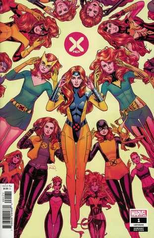 X-Men #1 1/50 Russell Dauterman Jean Grey Variant (Marvel, 2019)