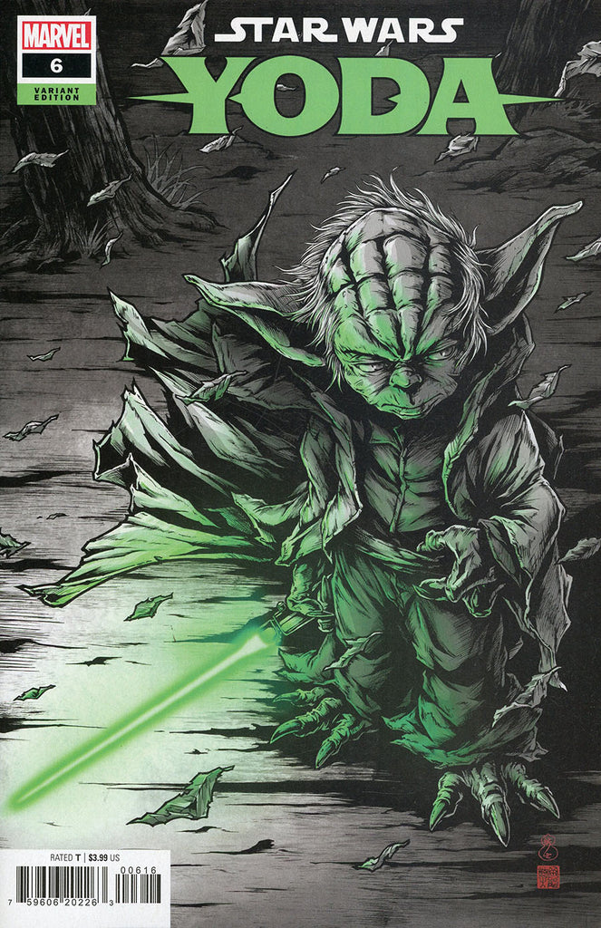 Star Wars Yoda #6 1/25 Takashi Okazaki Variant (Marvel, 2023)