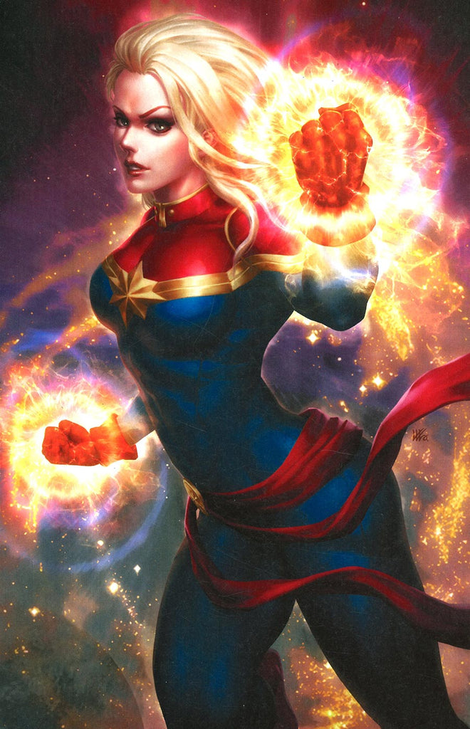 Captain Marvel #2 1/100 Kendrik "Kunkka" Lim Virgin Art Variant (Marvel, 2023)