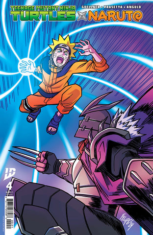 Teenage Mutant Ninja Turtles x Naruto #4 1:25 Felipe Smith Variant (IDW, 2025)