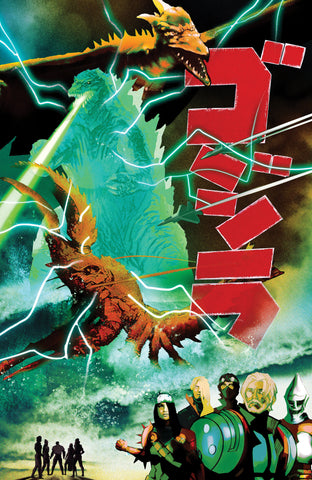 GODZILLA [KAI-SEI ERA] #9 VARIANT RI (15) (DE MARTINIS MOVIE HOMAGE COVER)