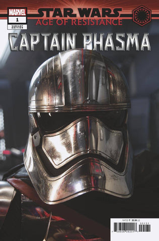 Star Wars Age of Resistance Captain Phasma #1 1/10 Movie Photo Variant (Marvel, 2019)