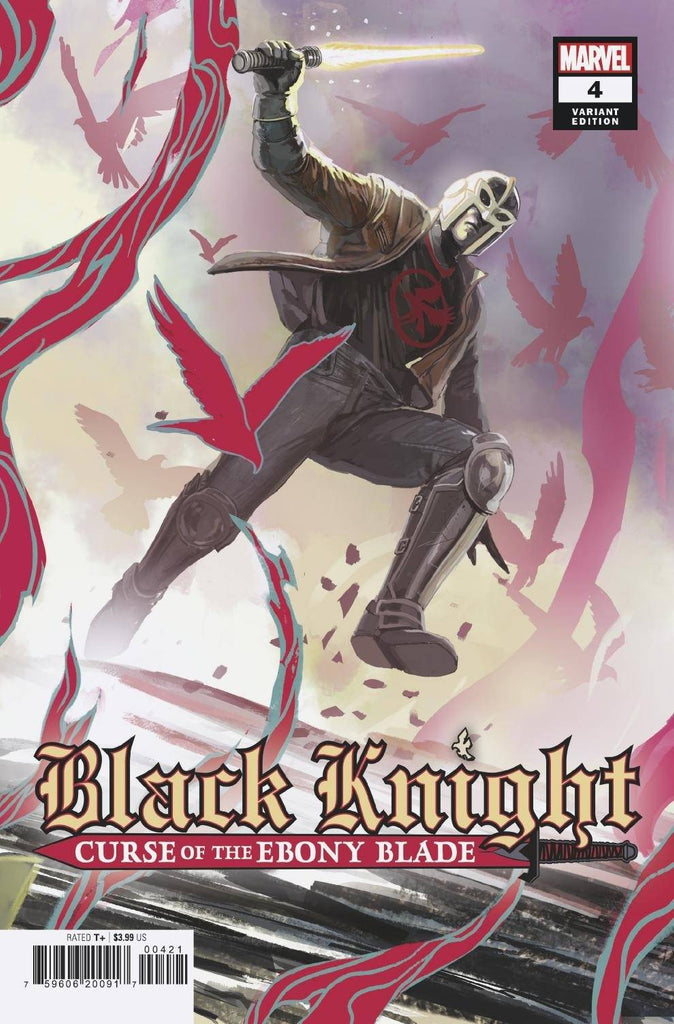 Black Knight Curse of the Ebony Blade #4 1/25 Stephanie Hans Variant (Marvel, 2021)