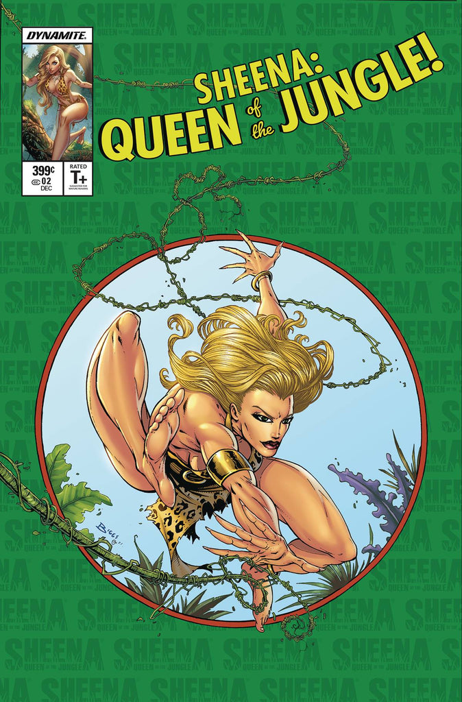 Sheena Queen of the Jungle #2 Jamie Biggs Todd McFarlane Homage Metal Variant (Dynamite, 2022)