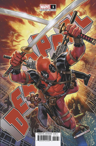 Deadpool #1 1/50 Jim Cheung Variant (Marvel, 2022)