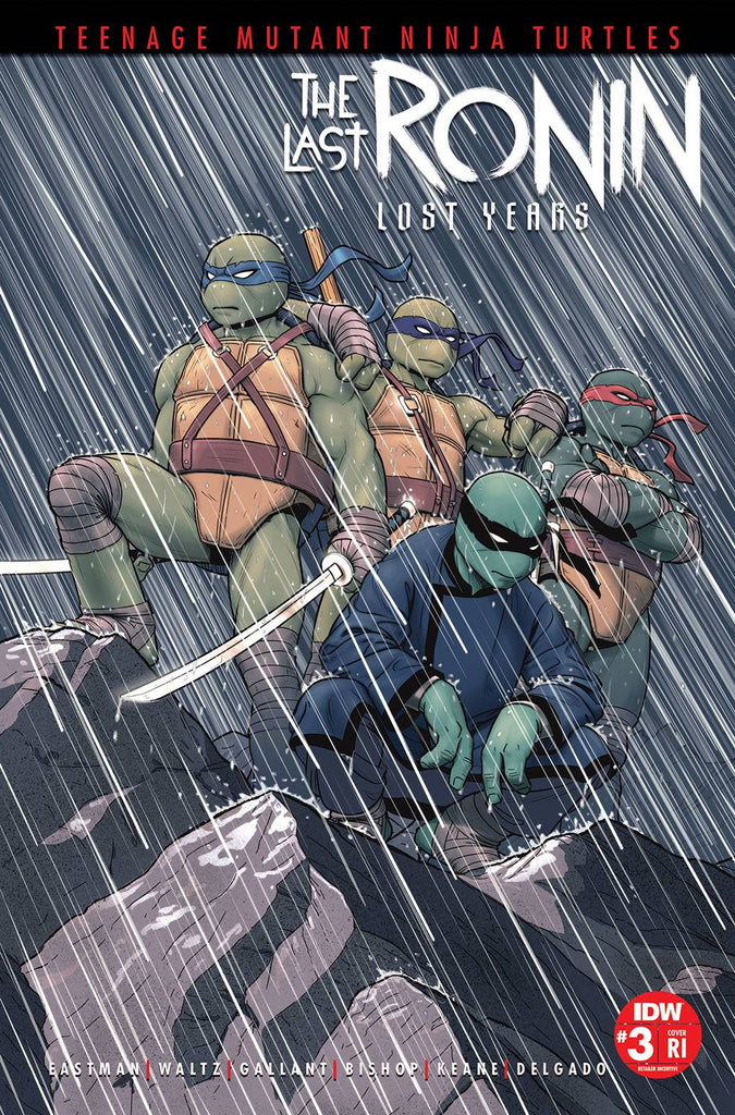 Teenage Mutant Ninja Turtles The Last Ronin Lost Years #3 1/25 Jamie McKelvie Variant (IDW, 2023)