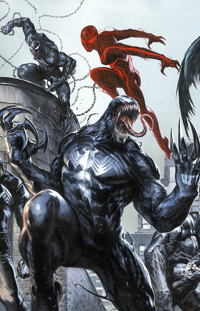 Death of the Venomverse #1 1/50 Gabriele Dell Otto Connecting Virgin Art Variant (Marvel, 2023)