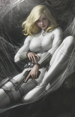 White Widow #1 1/100 Stanley Artgerm Lau Virgin Art Variant (Marvel, 2023)