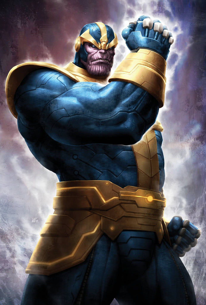 Thanos #1 1/100 Kendrik Kunkka Lim Virgin Art Variant (Marvel, 2023)