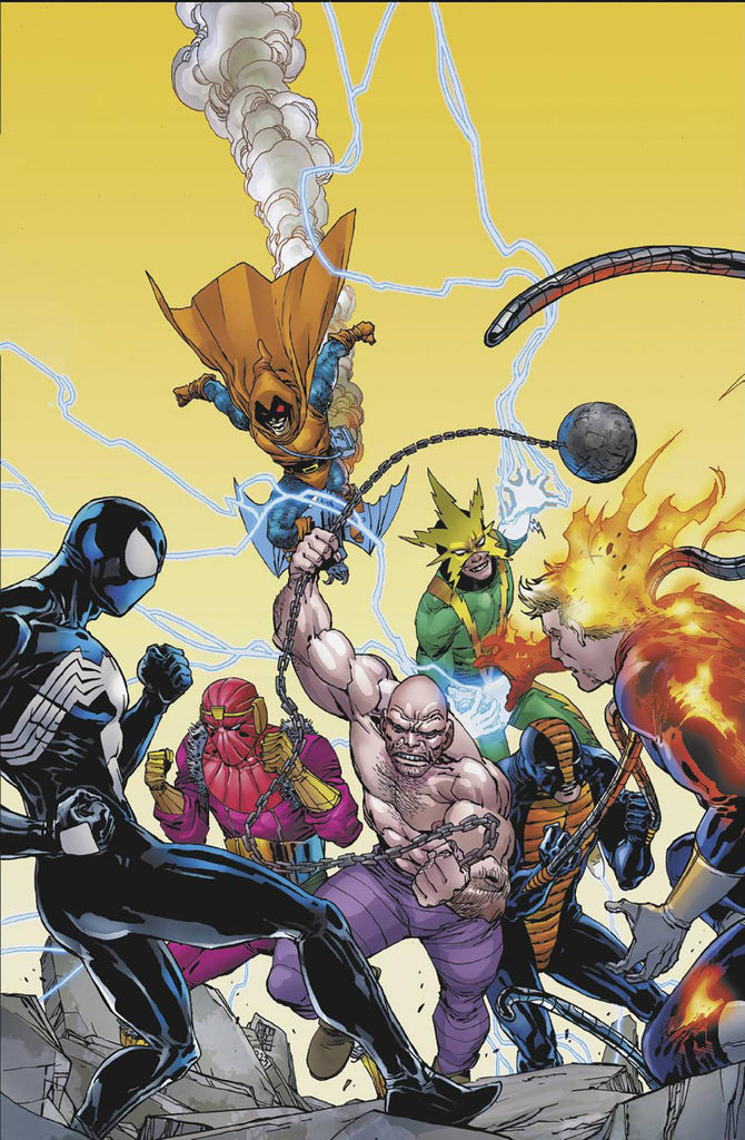 Marvel Super Heroes Secret Wars Battleworld #2 1/100 Giuseppe Camuncoli Virgin Art Variant (Marvel, 2023)