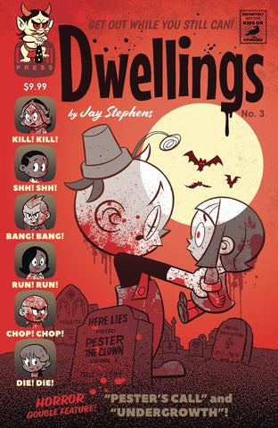 Dwellings #3 1/10 Jay Stephens Bloody Variant (Oni, 2023)