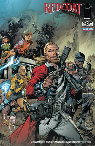 Redcoat #1 1:50 Ivan Reis & Danny Miki Foil Variant (Image, 2024)