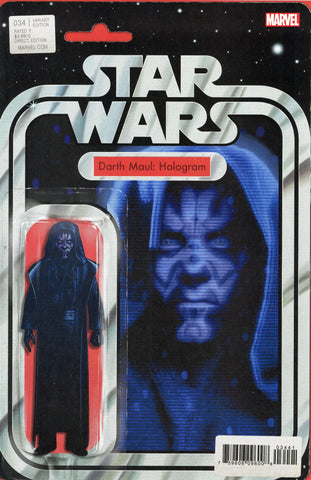 Star Wars #34 John Tyler Christopher Action Figure Variant (Marvel, 2023)