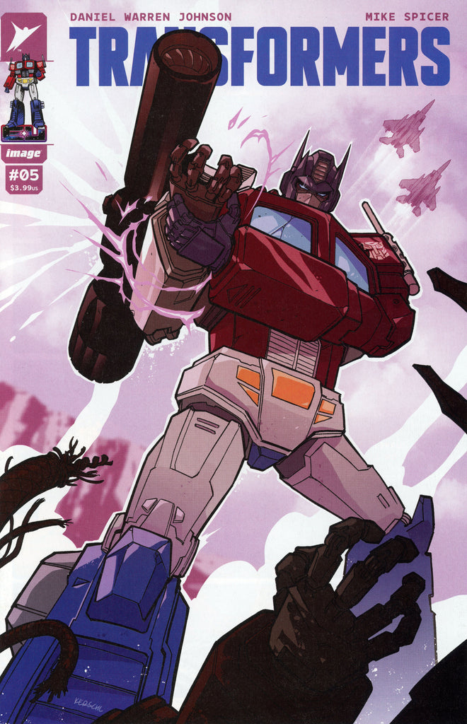 Transformers #5 1/50 Karl Kerschl Spoiler Variant (Image, 2024)