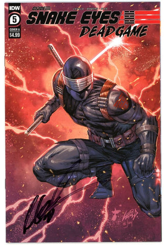 Snake Eyes Deadgame #5 Rob Liefeld Cover A (IDW, 2021) - Signed